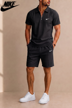 Aero-Grid Quarter-Zip Set || Rea