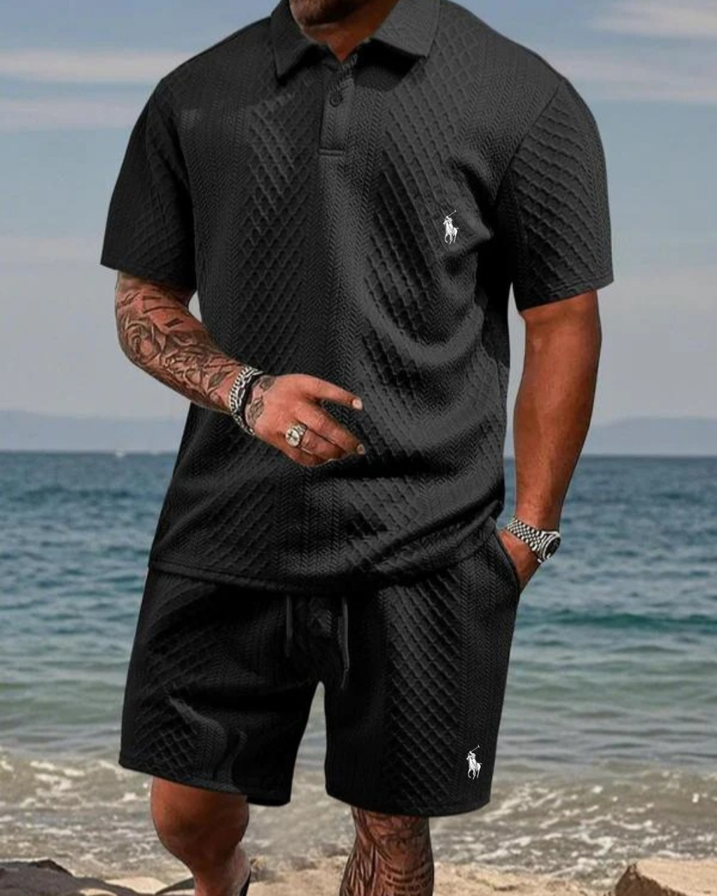 Evofit Classic Polo Sommarsats
