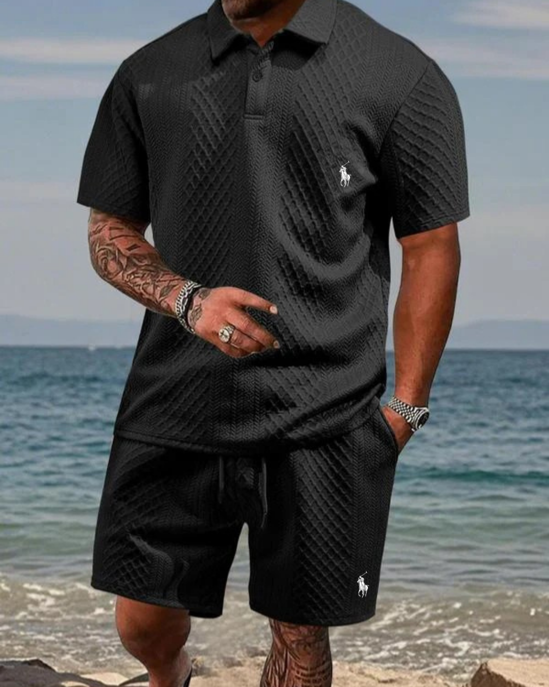 Evofit Classic Polo Sommarsats