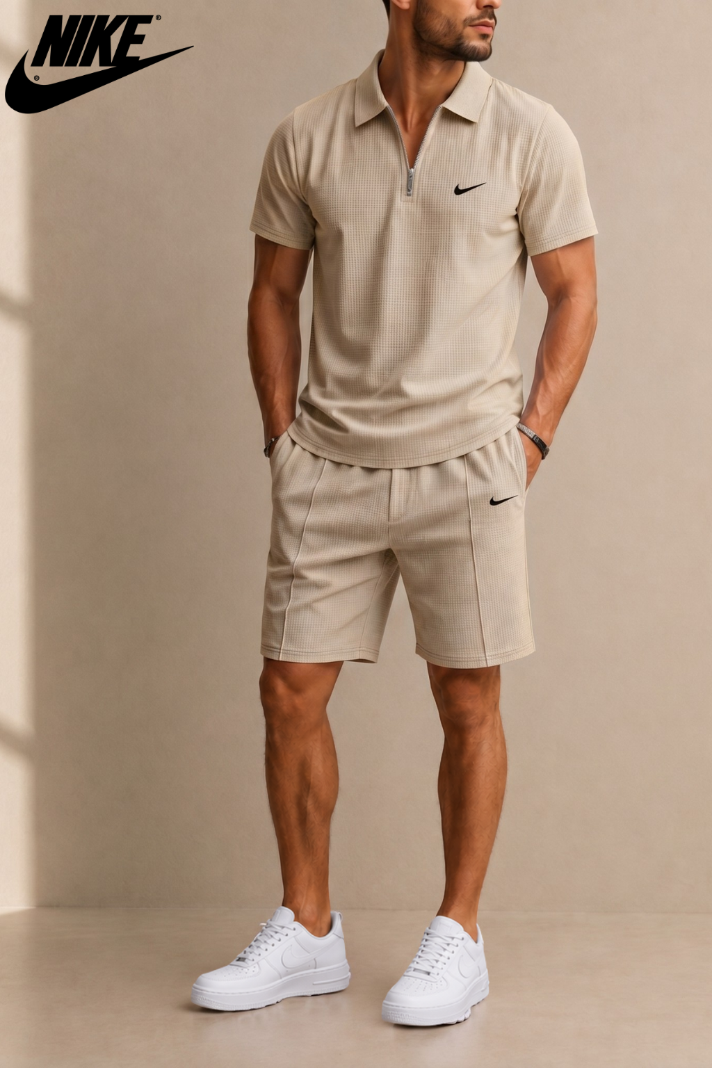 Aero-Grid Quarter-Zip Set || Rea