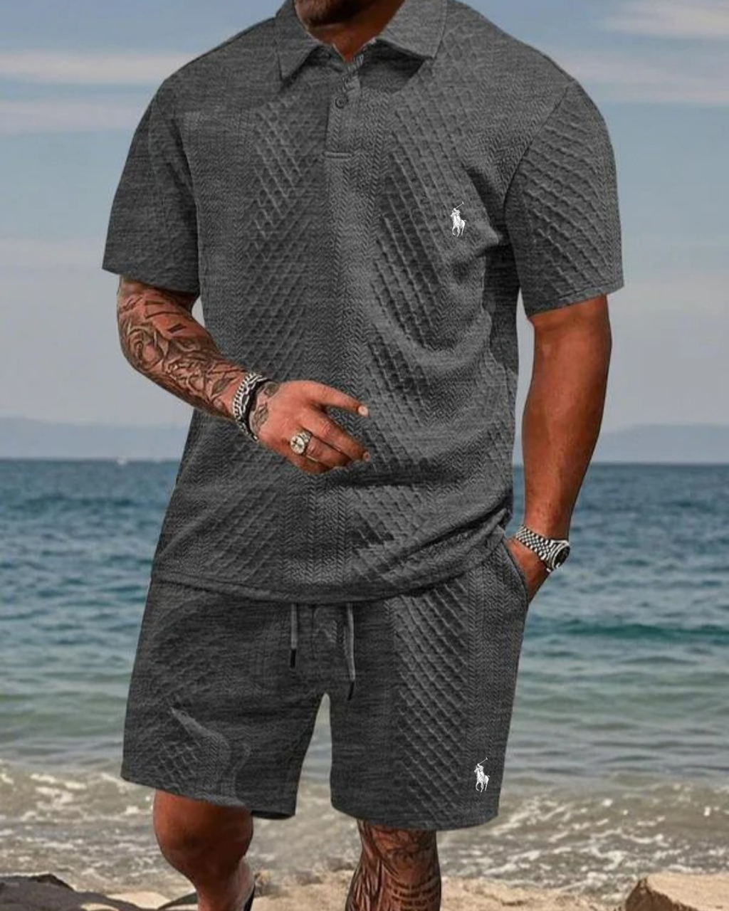 Evofit Classic Polo Sommarsats