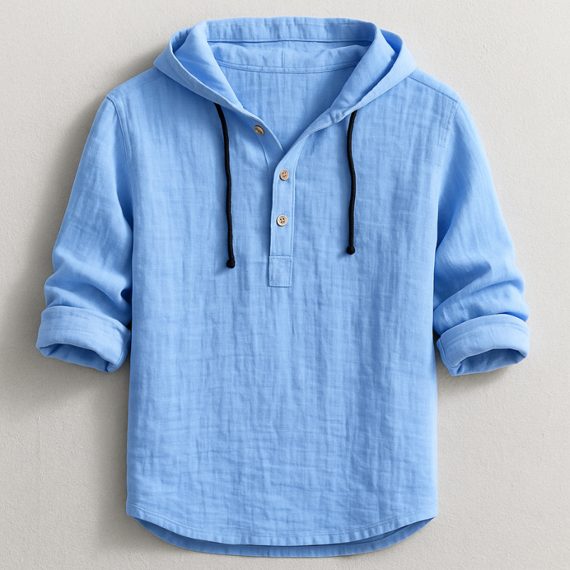 Luksus Hoodie Skjorte