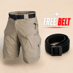 Taktiske shorts med mange lommer