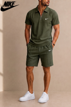 Aero-Grid Quarter-Zip Set || Rea