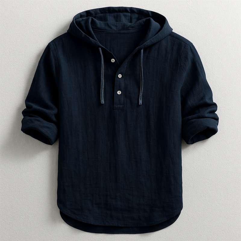 Luksus Hoodie Skjorte