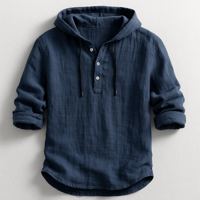Luksus Hoodie Skjorte