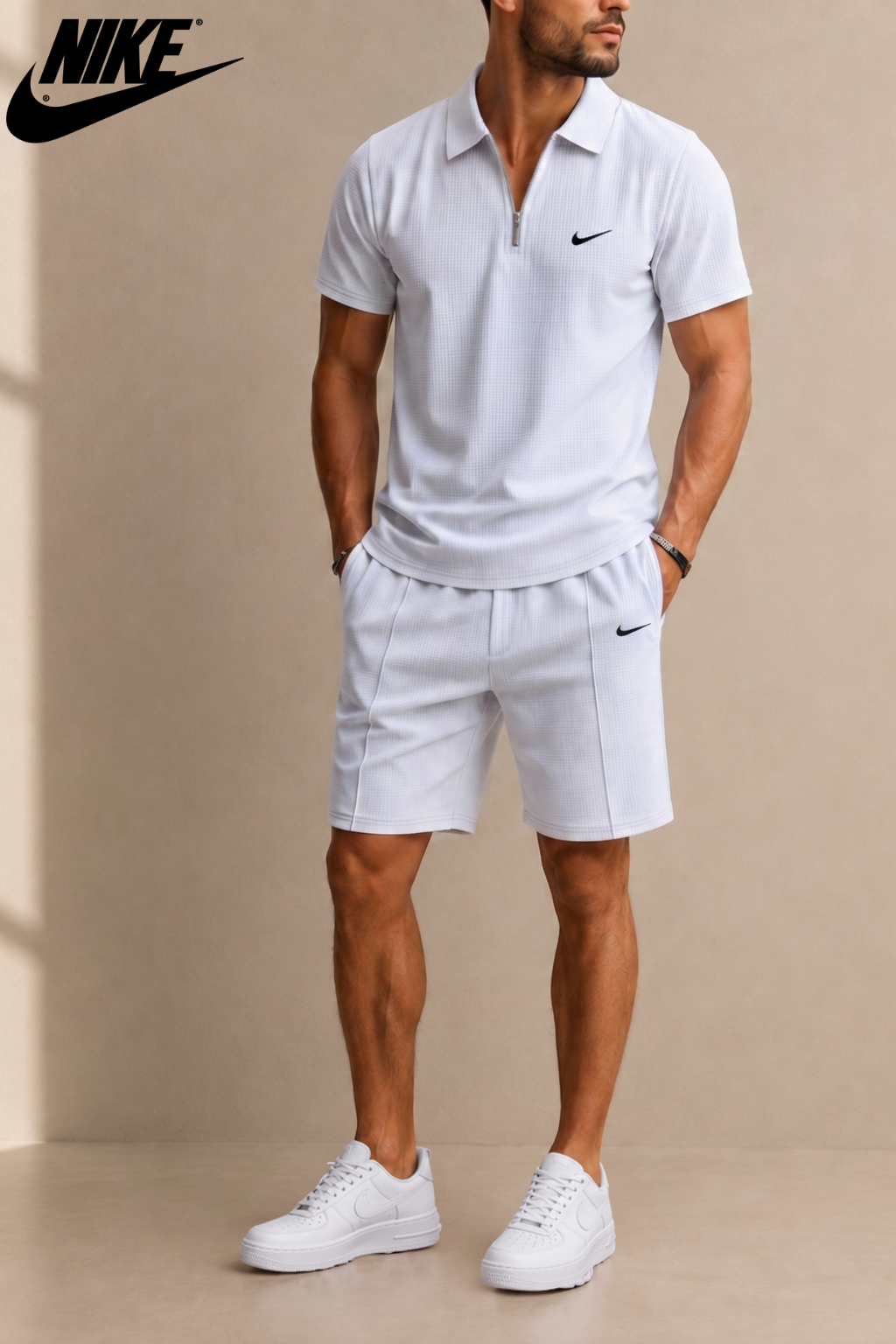 Aero-Grid Quarter-Zip Set || Rea