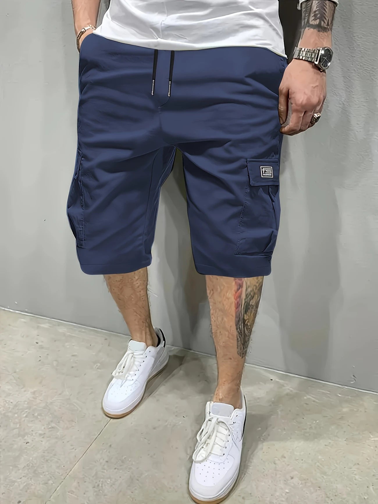 Structured Cargo Shorts