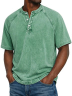Vintage Button-Up Shirt for Men