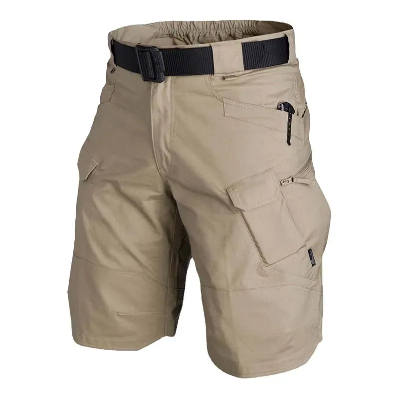 Taktiske shorts med mange lommer