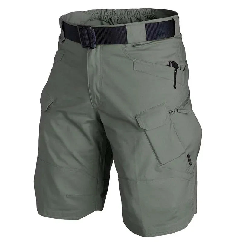 Taktiske shorts med mange lommer