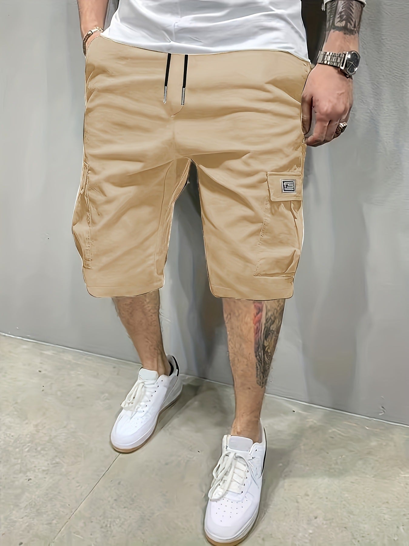 Structured Cargo Shorts